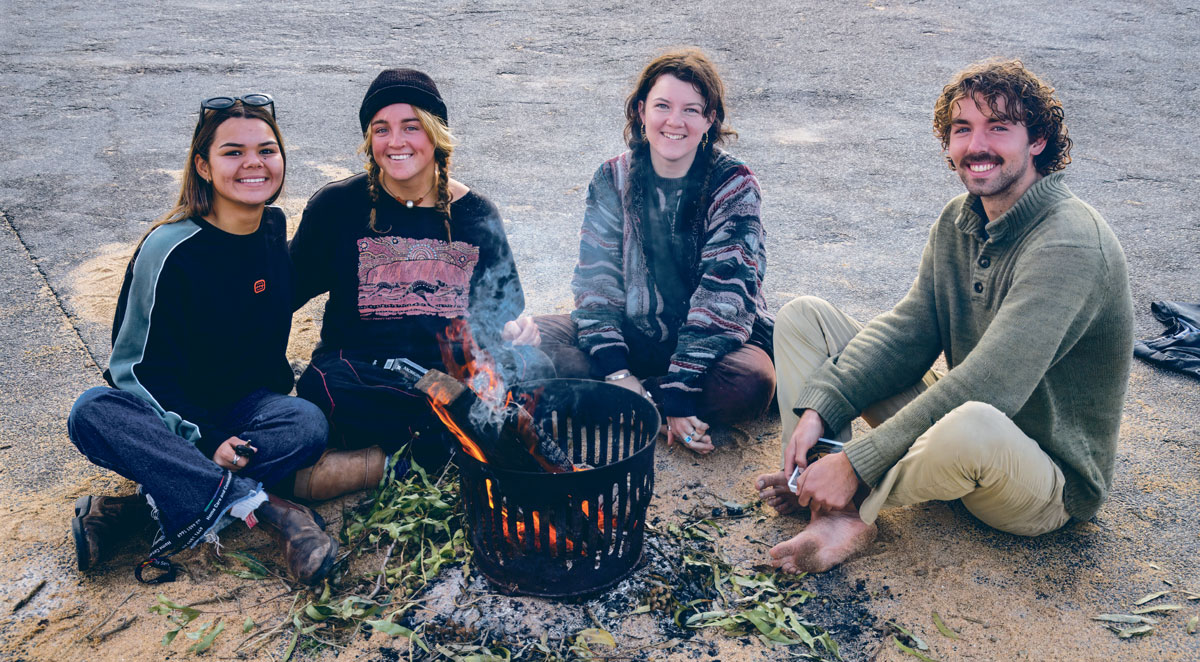 Alicia Murray, Maya Kelly, Freya Nebelunge and Patrick Bongiorno.