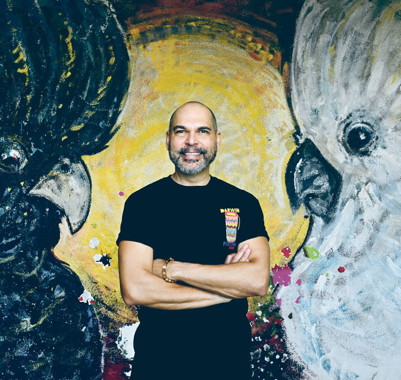 Darwin Festivals new Artistic Director, Ben Graetz. Picture: (AAP Image/Darren England).