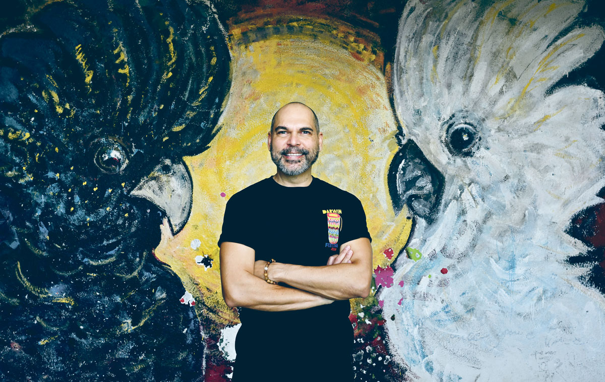 Darwin Festivals new Artistic Director, Ben Graetz. Picture: (AAP Image/Darren England).