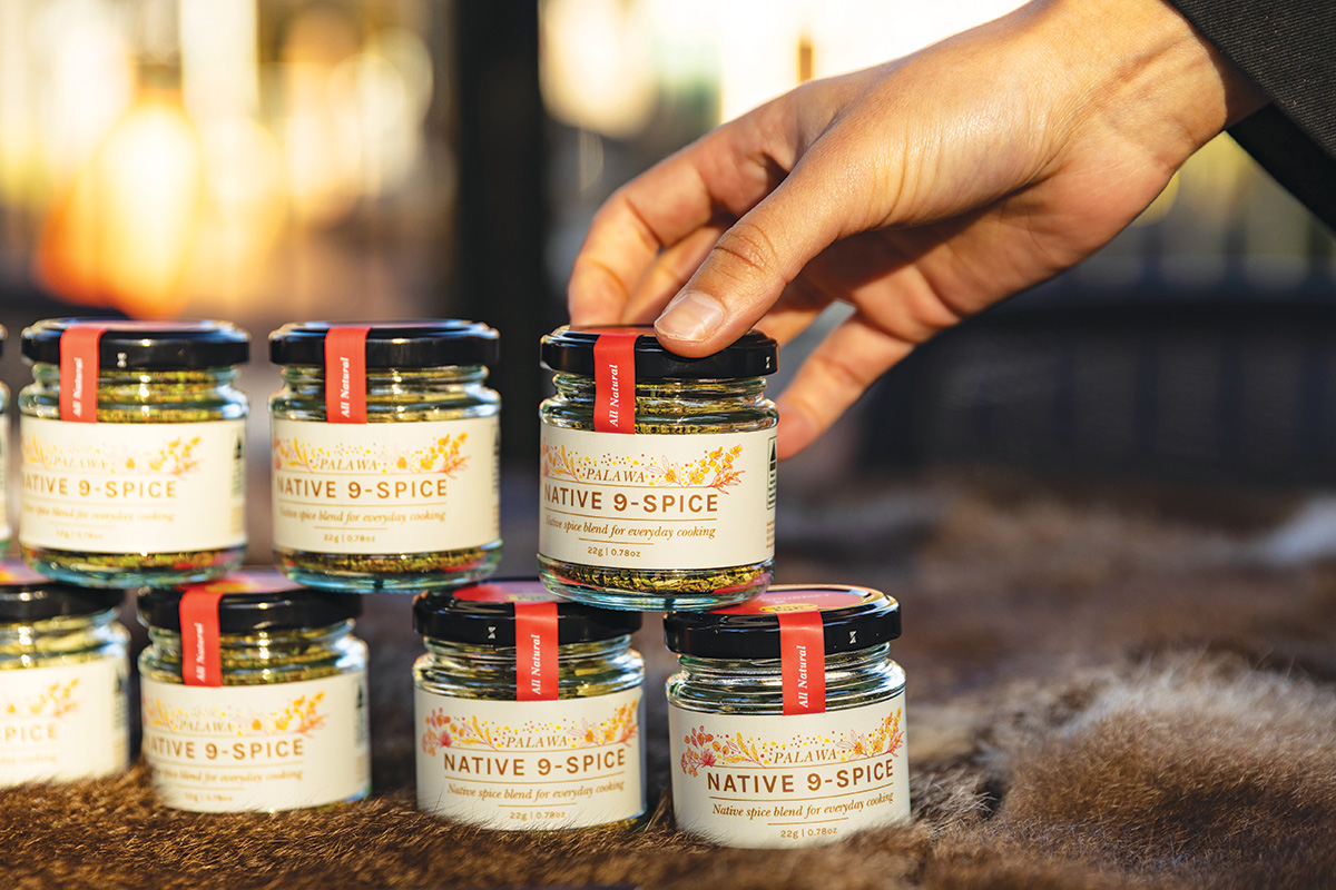 Palawa Kipli’s native spice blend is only in a limited release for NAIDOC and Palawa Kipli’s bush tucker tour customers. Picture: Jillian Mundy.