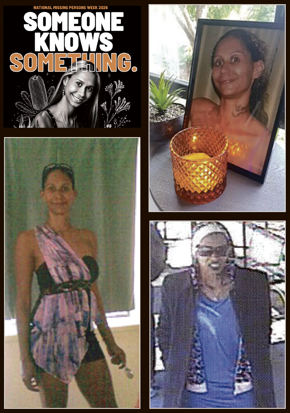 Monique Clubb missing.