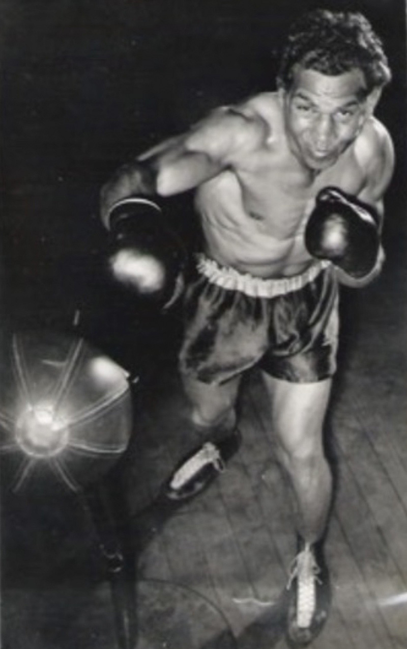 Harry Grogan during his boxing days.